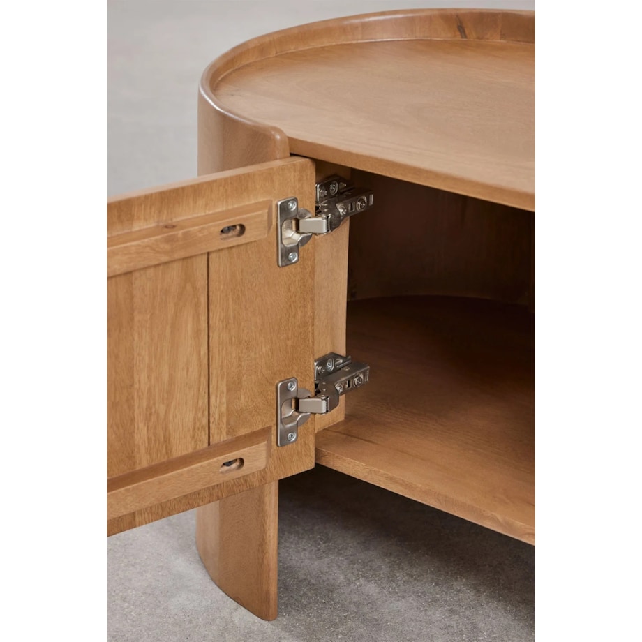 Szafka RTV 175x50 cm z drewna mango Sidney