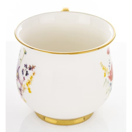 Kubek porcelanowy baryłka 430 ml z pudełkiem 9x13,5x10 cm BALERO-5 dwa czerwone maki