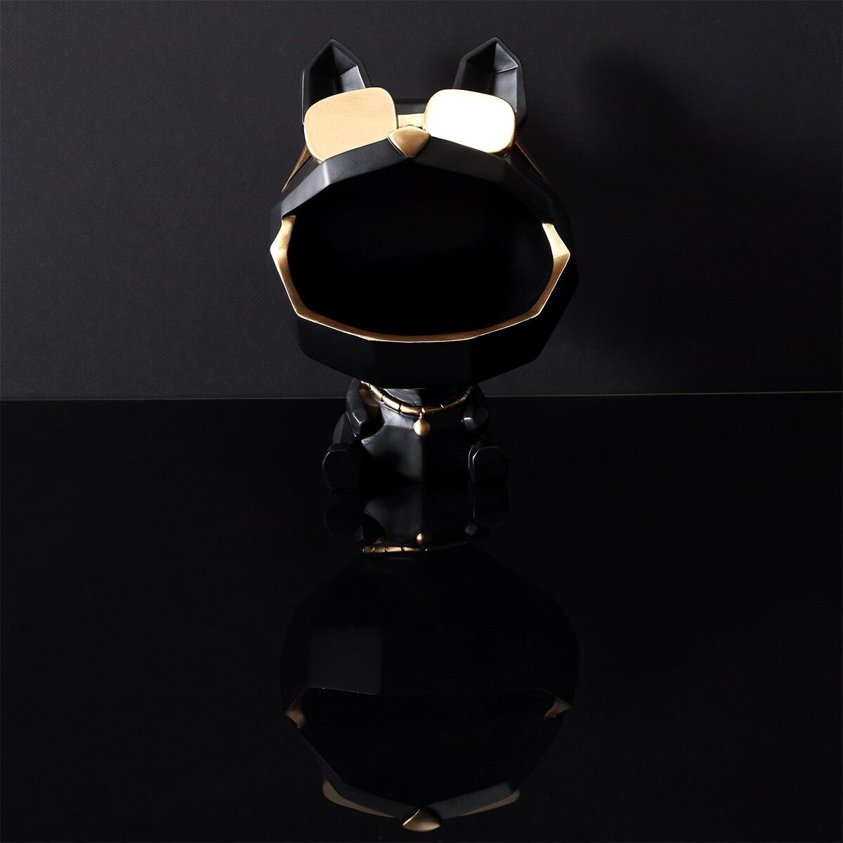 Organizer Pies w okularach czarny