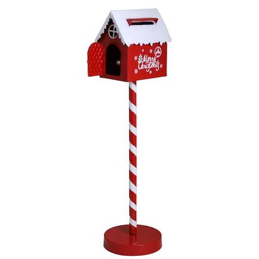 Skrzynka na listy metalowa świąteczna 51 cm