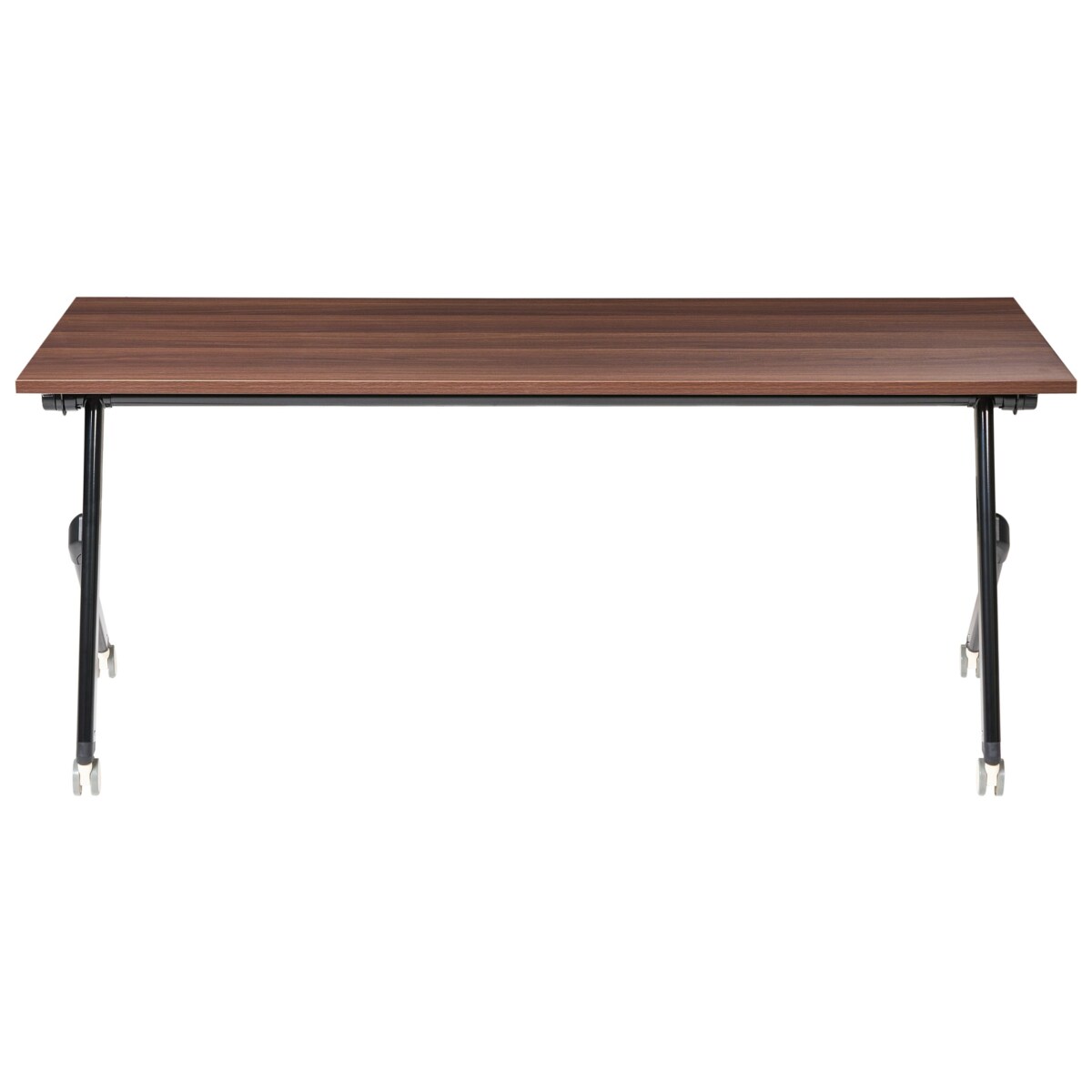 Składane biurko BENDI Ciemnobrązowy 180 cm 60 cm