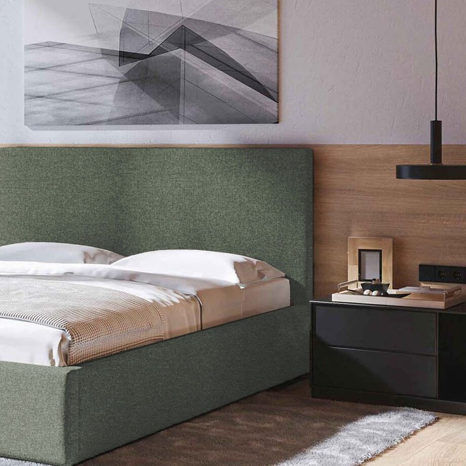 Mesonica Łóżko Bufo, zielone 180x200