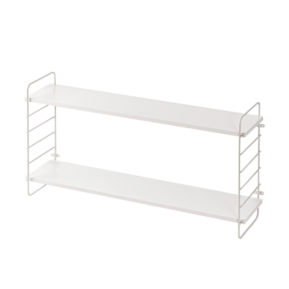 Półka ścienna Simple biała, 66x15x35cm