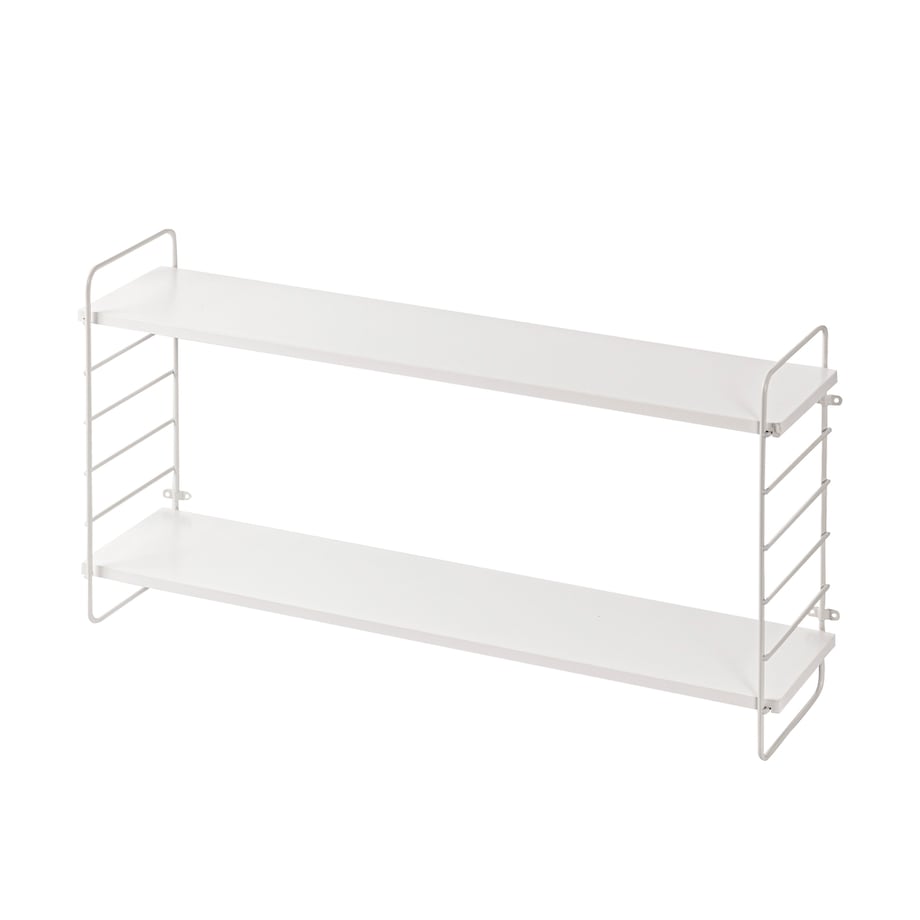Półka ścienna Simple biała, 66x15x35cm