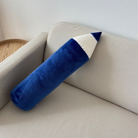 Poduszka w kształcie Kredki Kredka niebieska