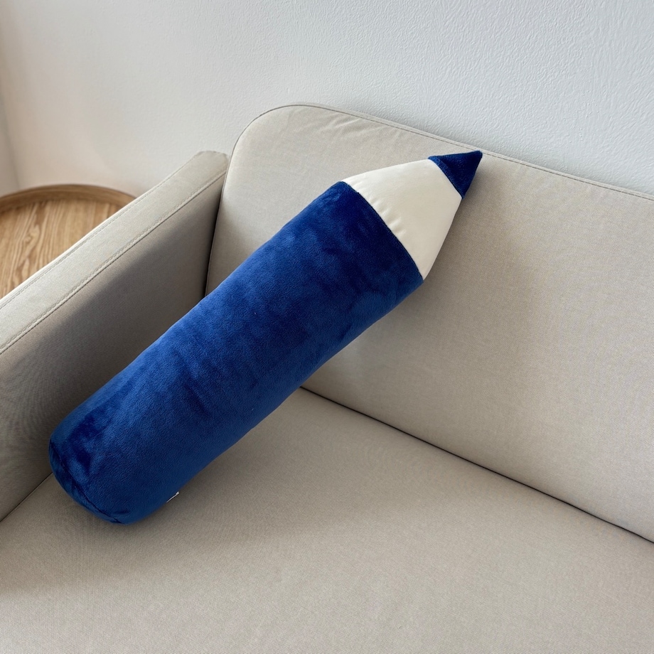 Poduszka w kształcie Kredki Kredka niebieska