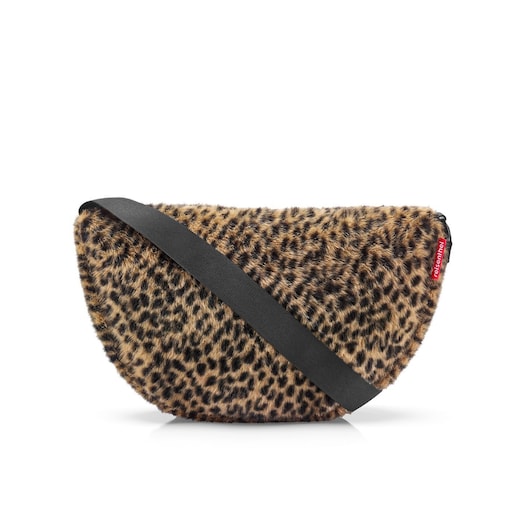Torba MOONBAG S, leo fake fur