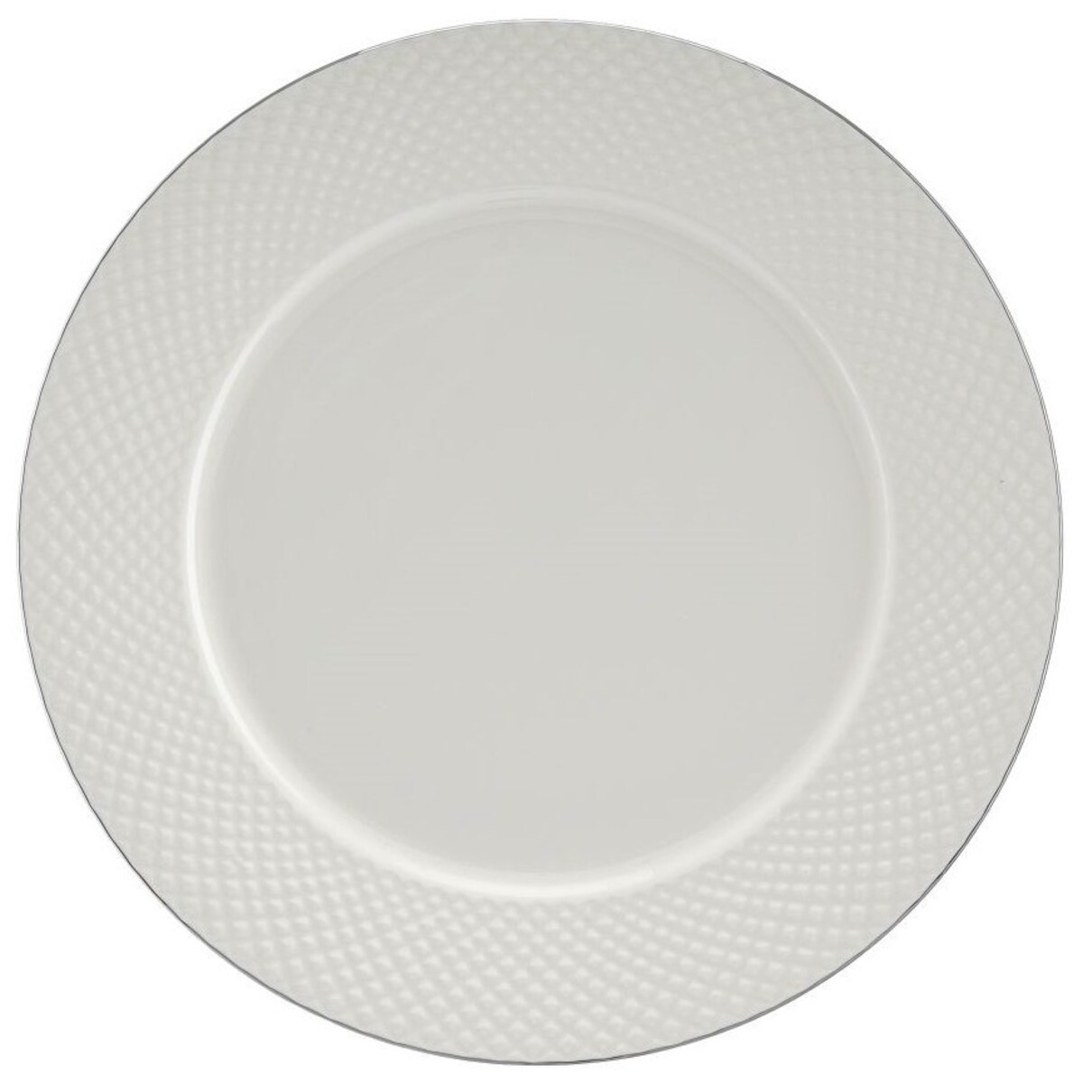 VILLA ITALIA Serwis obiadowy porcelanowy na 6 osób BARI PLATIN