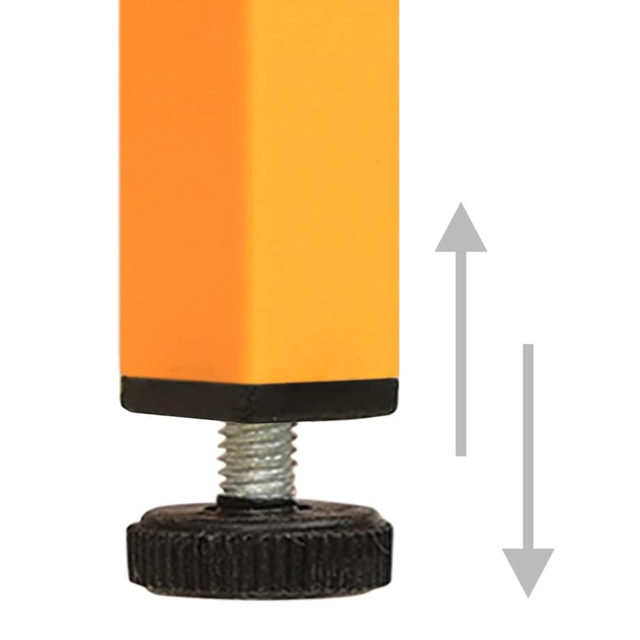 vidaXL Szafka do przechowywania Musztardowo-żółta 80x35x101,5 cm Stal