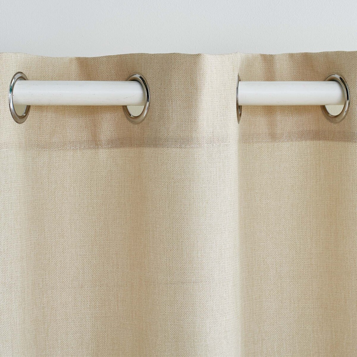 Zasłona z metaliczną nitką ZELINE, 140 x 260 cm