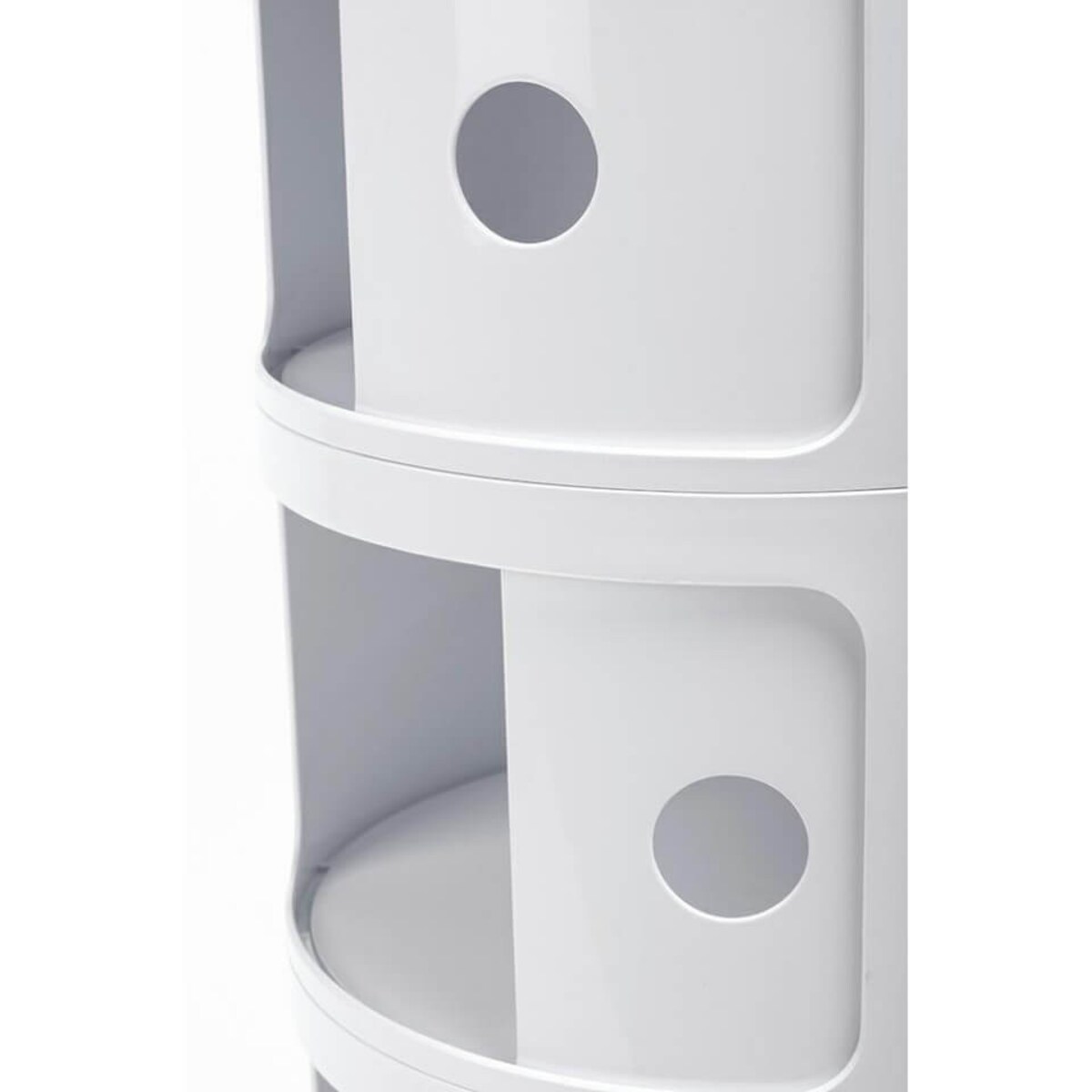 Sypialniana szafka z szufladami Combi BB-02B.WHITE King Home biała