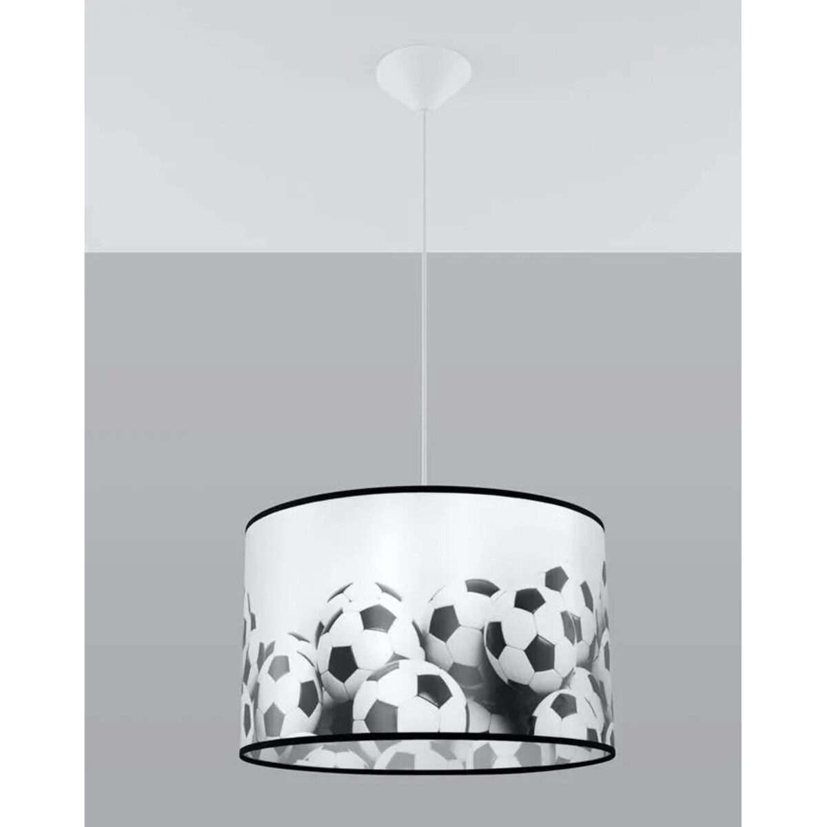 Lampa wisząca PIŁKA B 40 biała