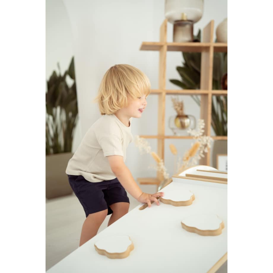 MAŁY bujak montessori + MAŁA zjeżdżalnia CHMURKI