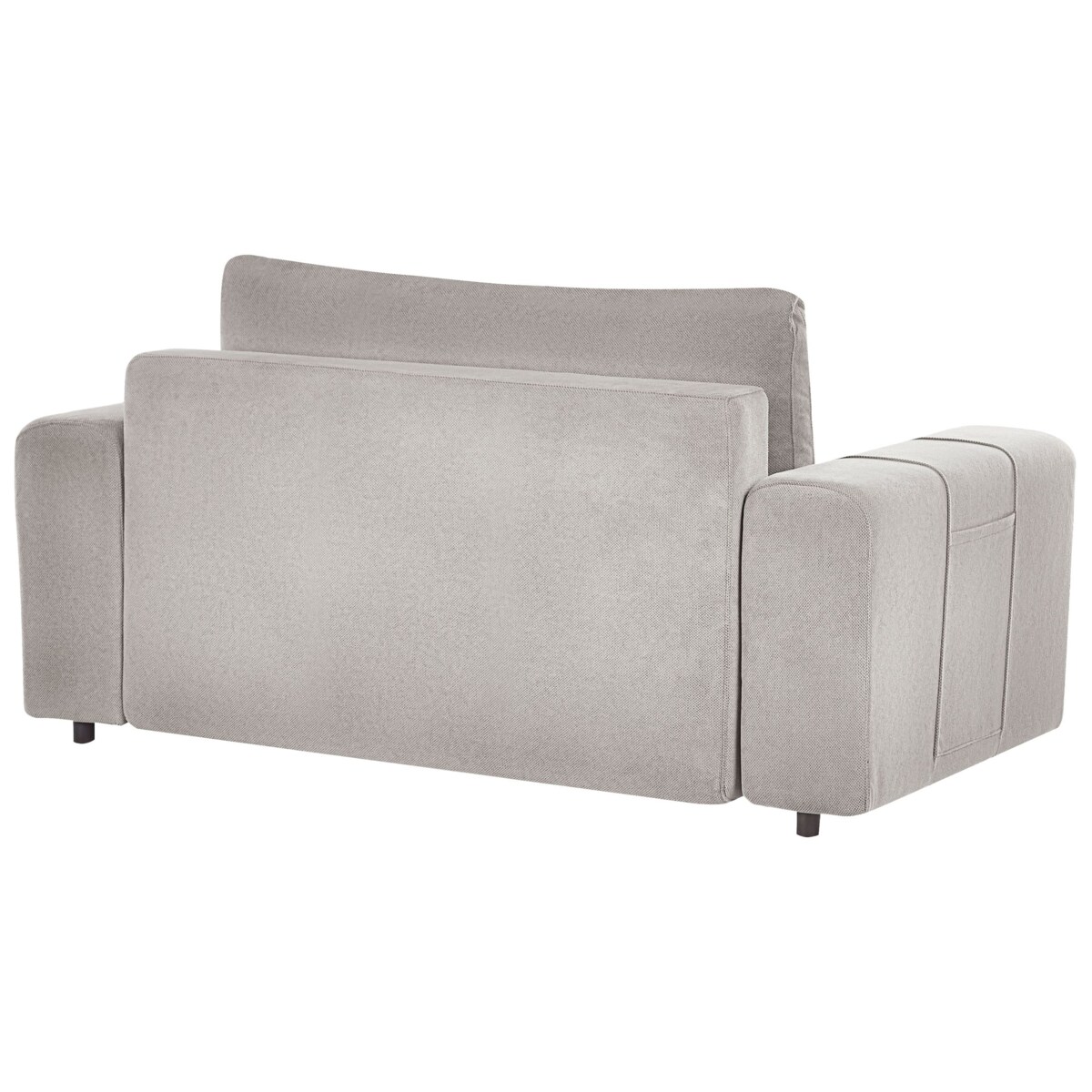 Sofa 2-osobowa rozkładana z pojemnikiem jasnoszara INNVIK