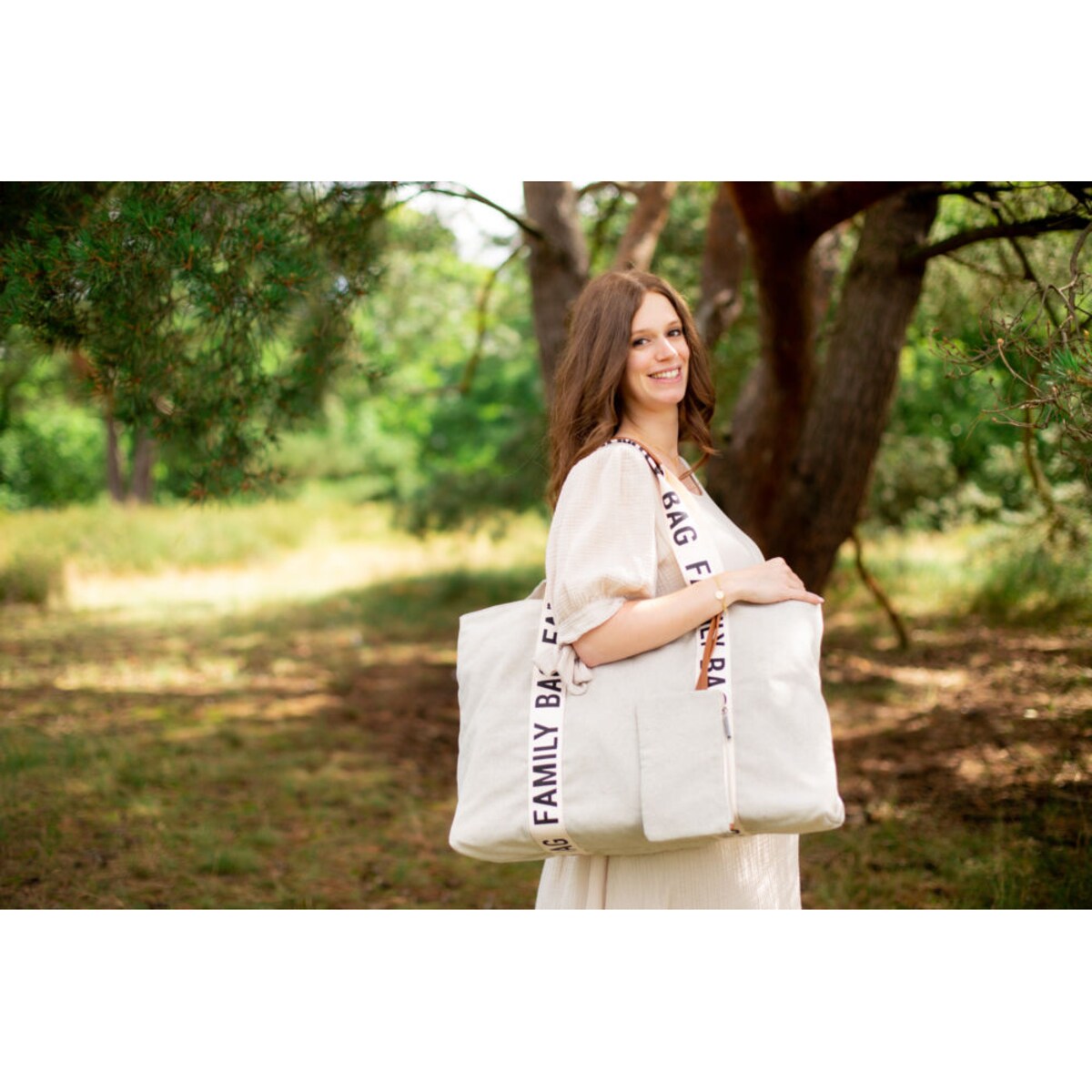 Childhome Torba Family Bag Signature Szara