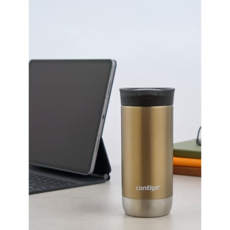 Kubek termiczny na kawę Contigo Huron 2.0 470ml - Złoty