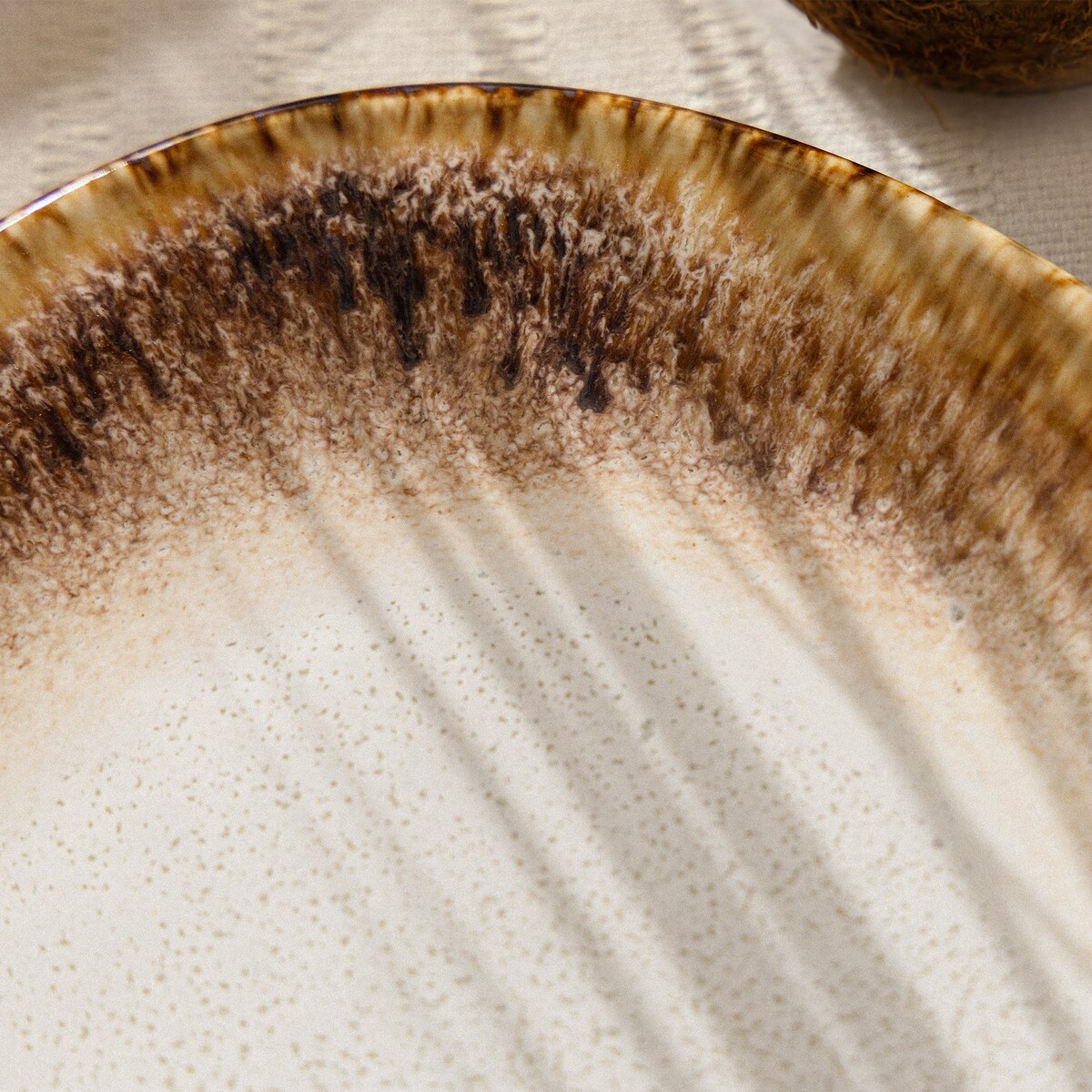 Konsimo PRIMA Zestaw obiadowo-kawowy 6 os. (30 el.), jasnobeżowy