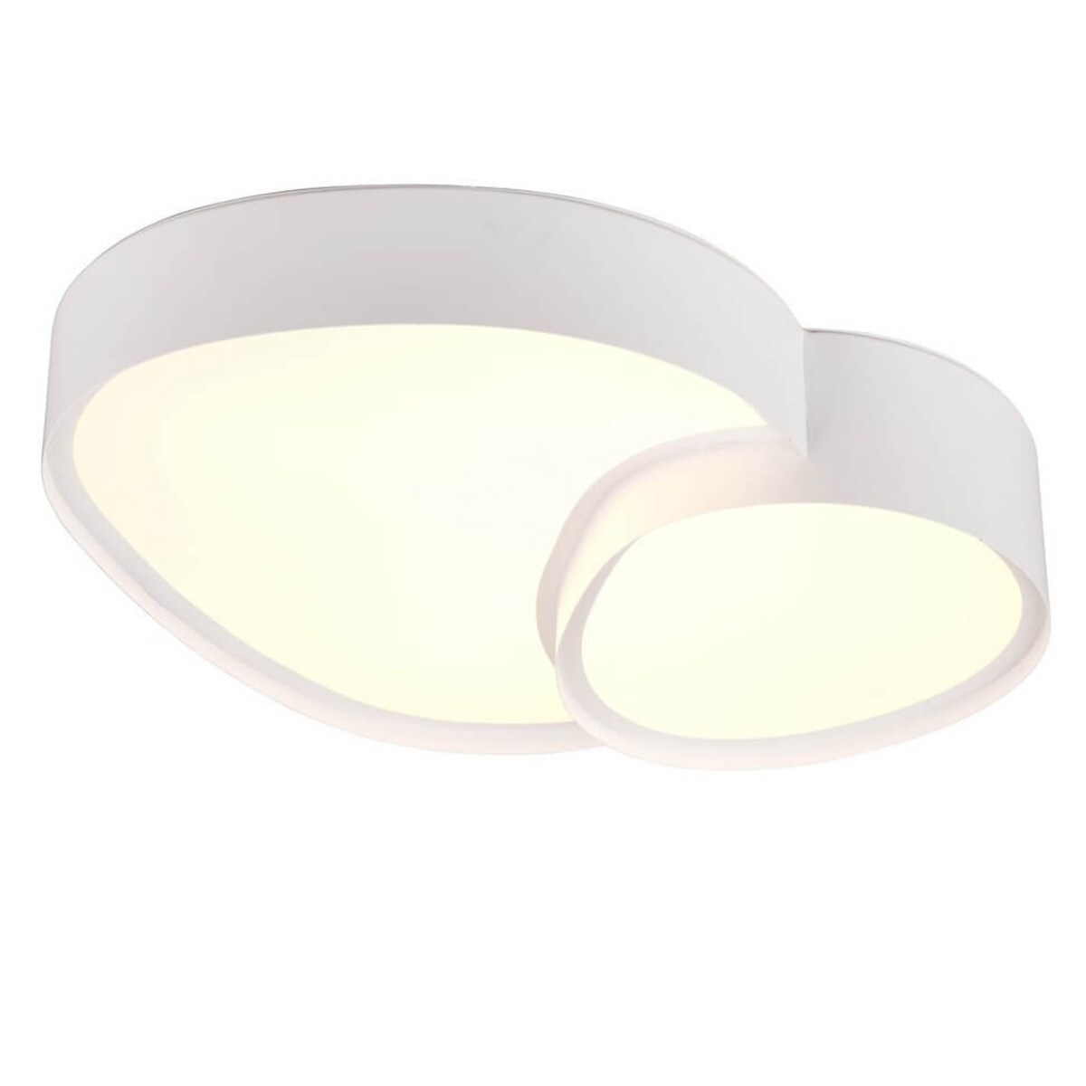 Modernistyczny plafon sufitowy Rise 647510231 Trio LED 21W 2700-6500K biały