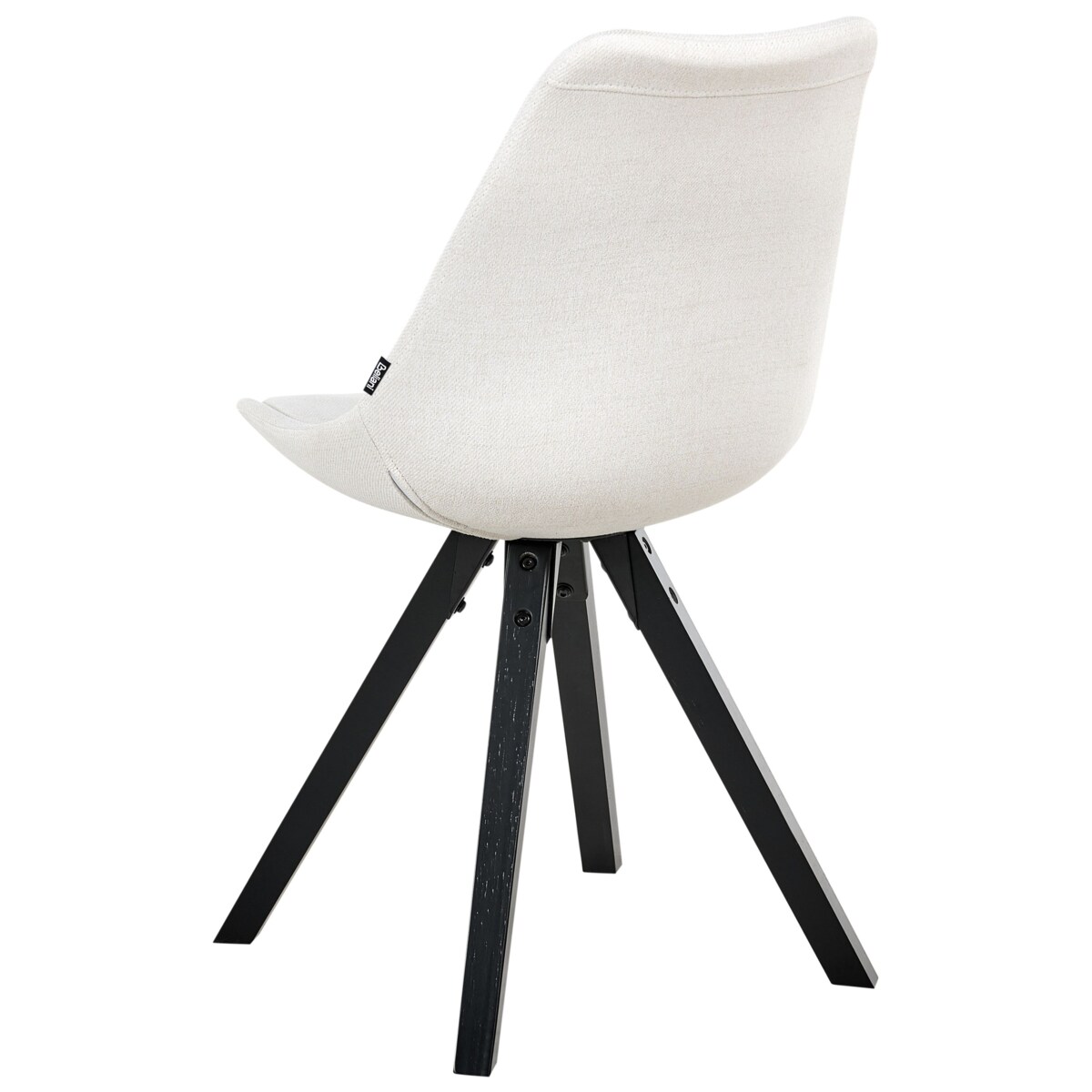 Zestaw 2 krzeseł do jadalni HEDLEY Jasnobeżowy