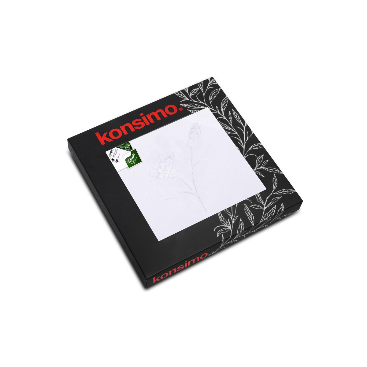 Konsimo ASTERI Serwetka plamoodporna, biały