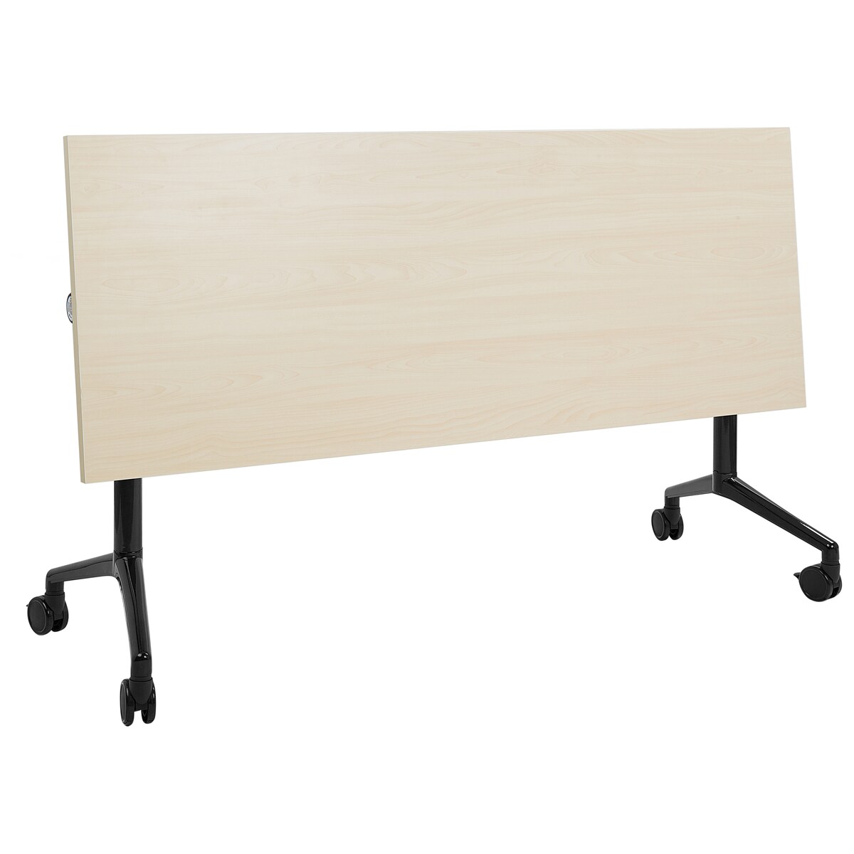 Składane biurko CAVI Jasnobrązowy 160 cm 60 cm z kółkami