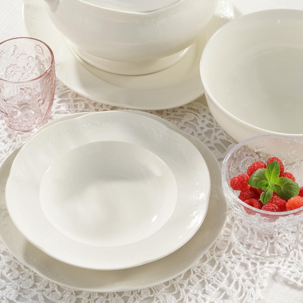 VILLA ITALIA Talerz płytki obiadowy 27 cm NIOBE