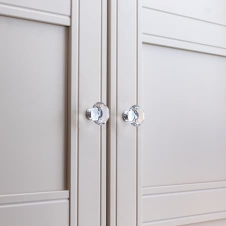 Gałka meblowa uchwyt meblowy kryształowa diamentowa glamour 31mm