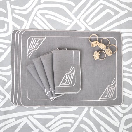 Haftowane podkładki Infinity - 4 sztuki