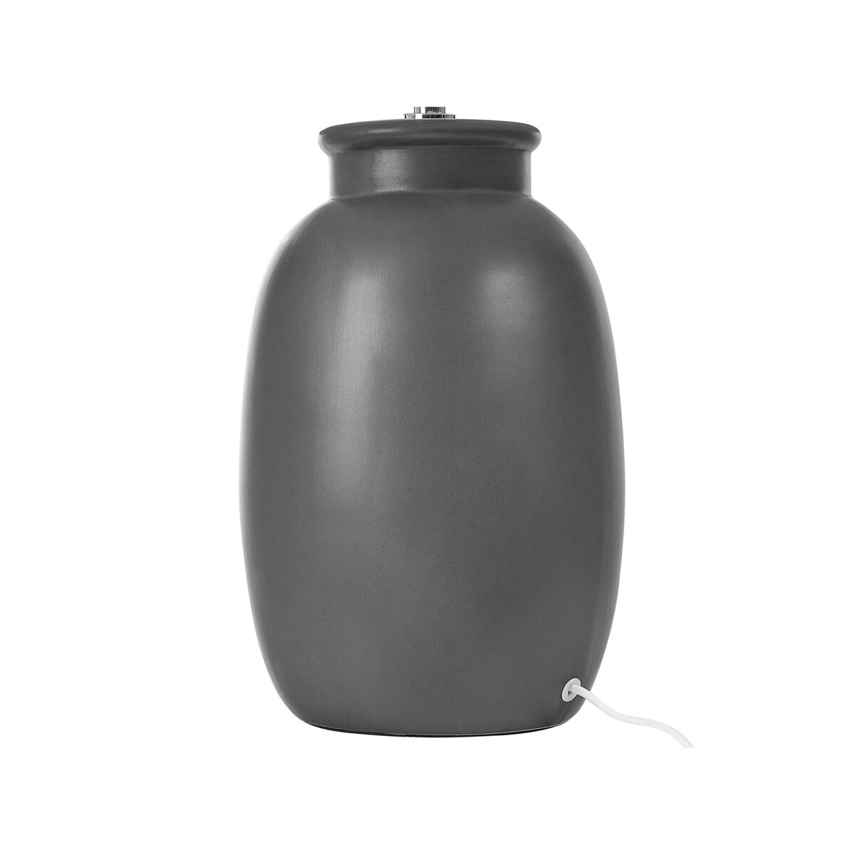 Lampa stołowa ceramiczna czarna PATILLAS