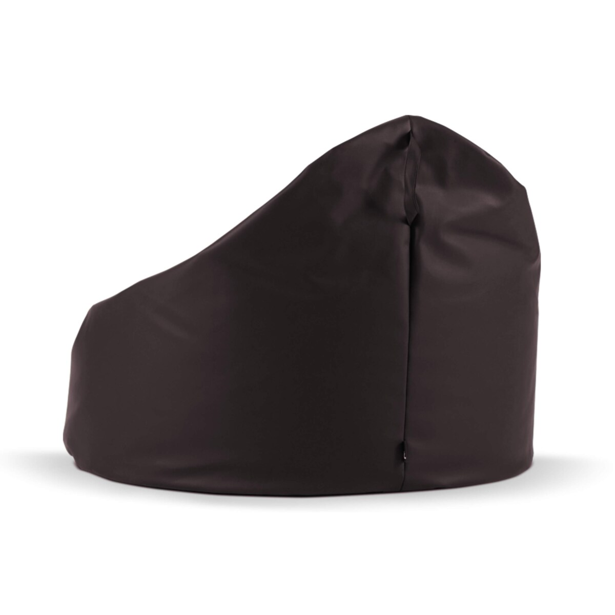 KONSIMO COSMO Brązowy taboret wykonany ze sztucznej skóry