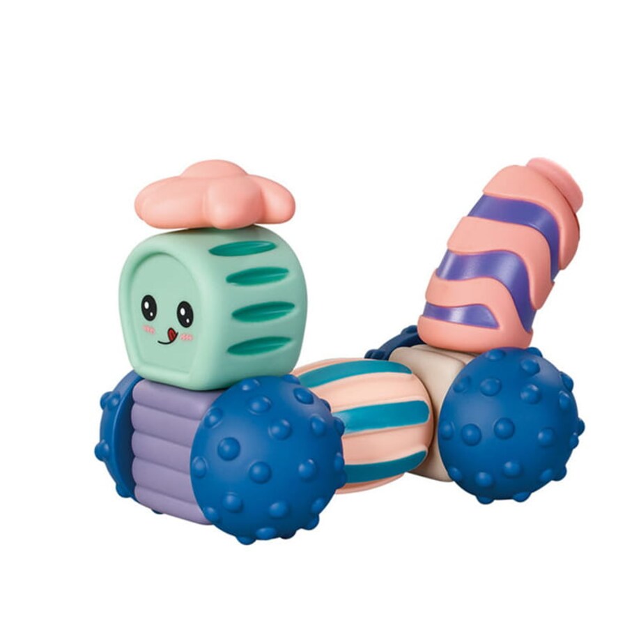 Robociki z Księżyca - miękkie klocki sensoryczne 12 elementów