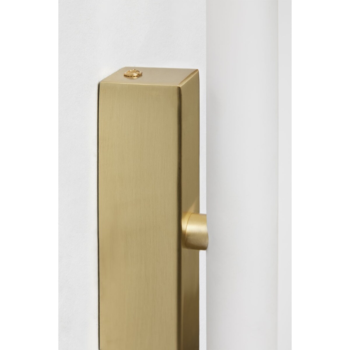 Lampa ścienna, kinkiet LED Ziraivo ze stali nierdzewnej, złoty