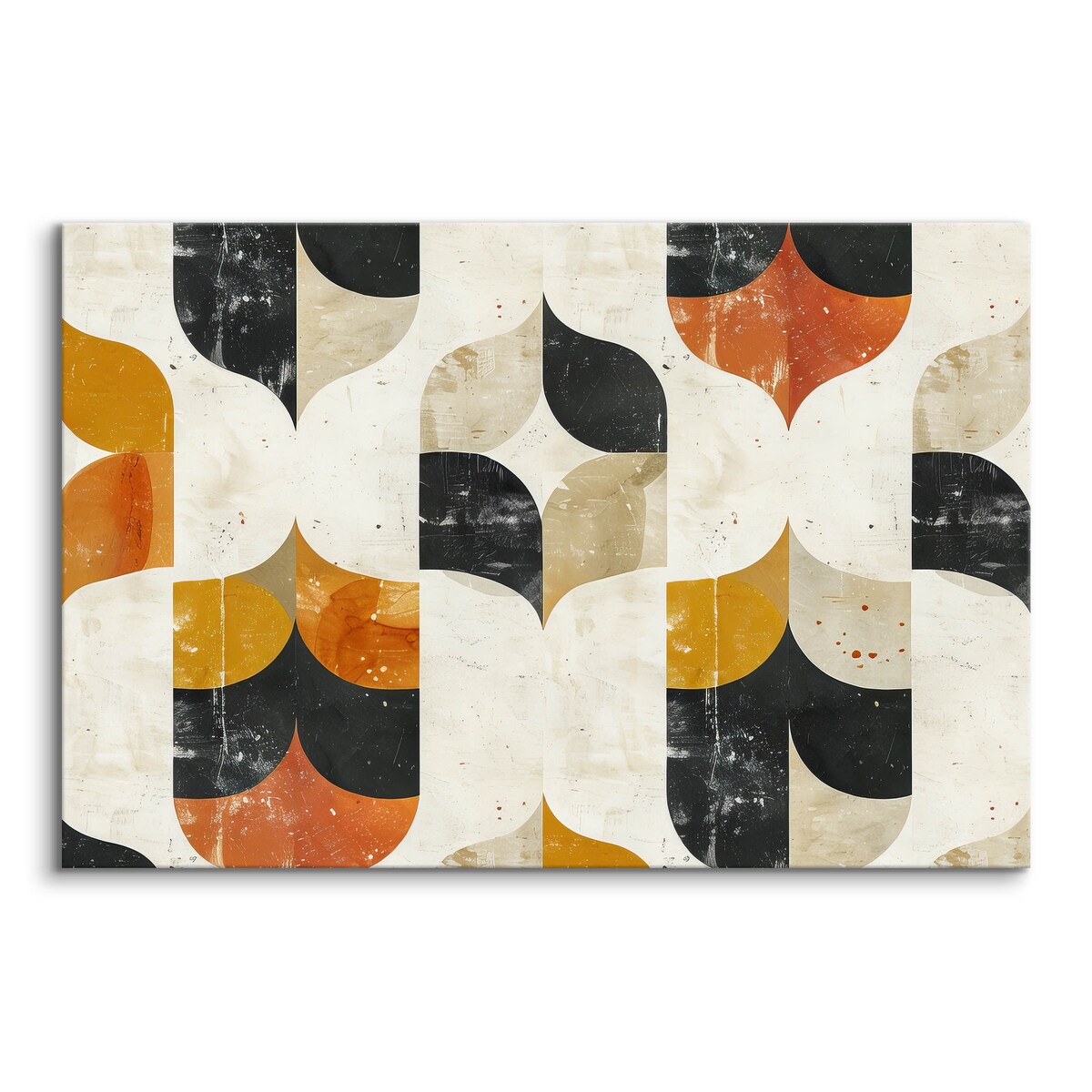 Obraz Na Płótnie Kolorowe Kształty Abstrakcja Ornamenty Styl Boho 120x80cm