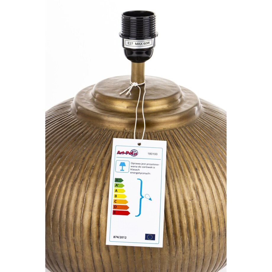 Lampa stołowa 51x40,5x40,5 cm TAVINI beżowy