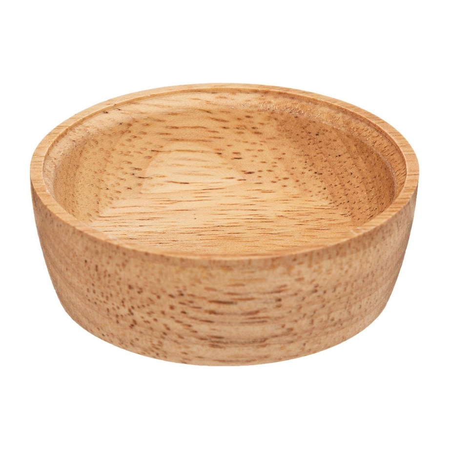 Kubki ceramiczne z bambusową podstawką, 4 sztuki x 120 ml
