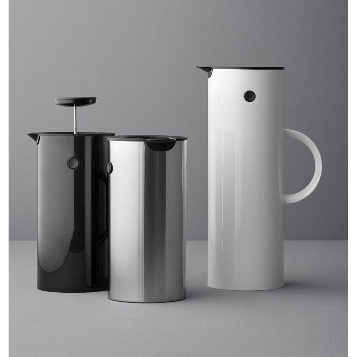 Dzbanek termiczny biały EM77, 1000 ml, Stelton