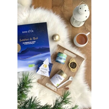 Kalendarz adwentowy 24 herbaty edycja 2023 Christmas, terre d'Oc