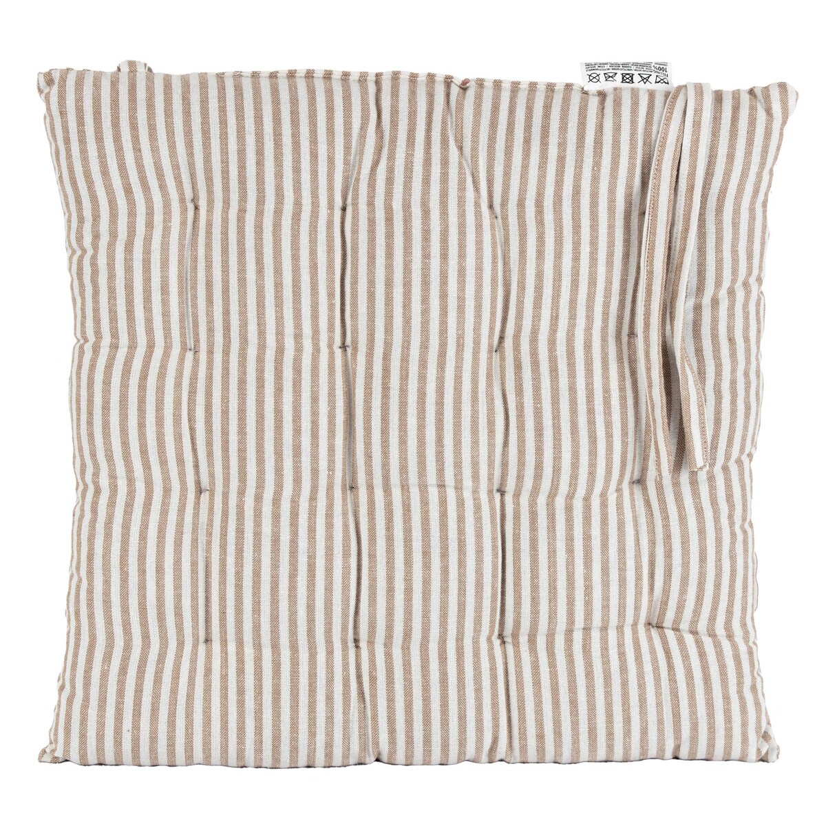 Poduszka Na Krzesło Ogrodowe Do Domu Na Taras 40X40 Cm Brązowe