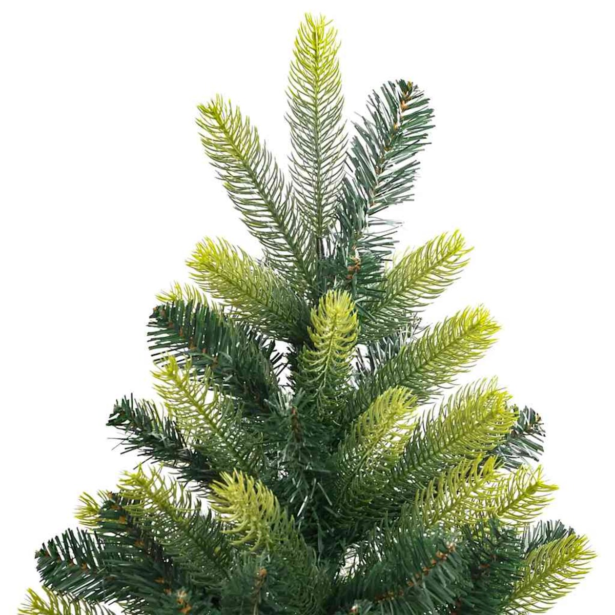 vidaXL Sztuczna choinka zawiasowa ze stojakiem, 210 cm