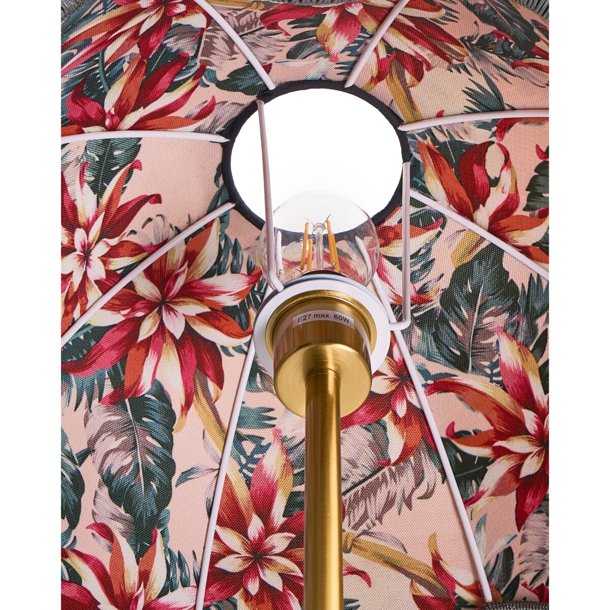 Lampa podłogowa UMGUZA Metal Złoty