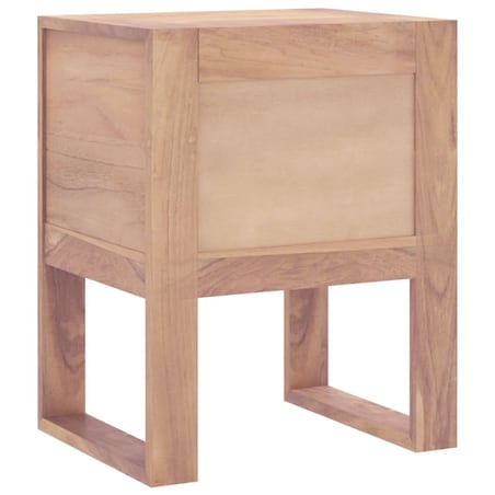 vidaXL Szafka nocna, 40 x 30 x 50 cm, lite drewno tekowe