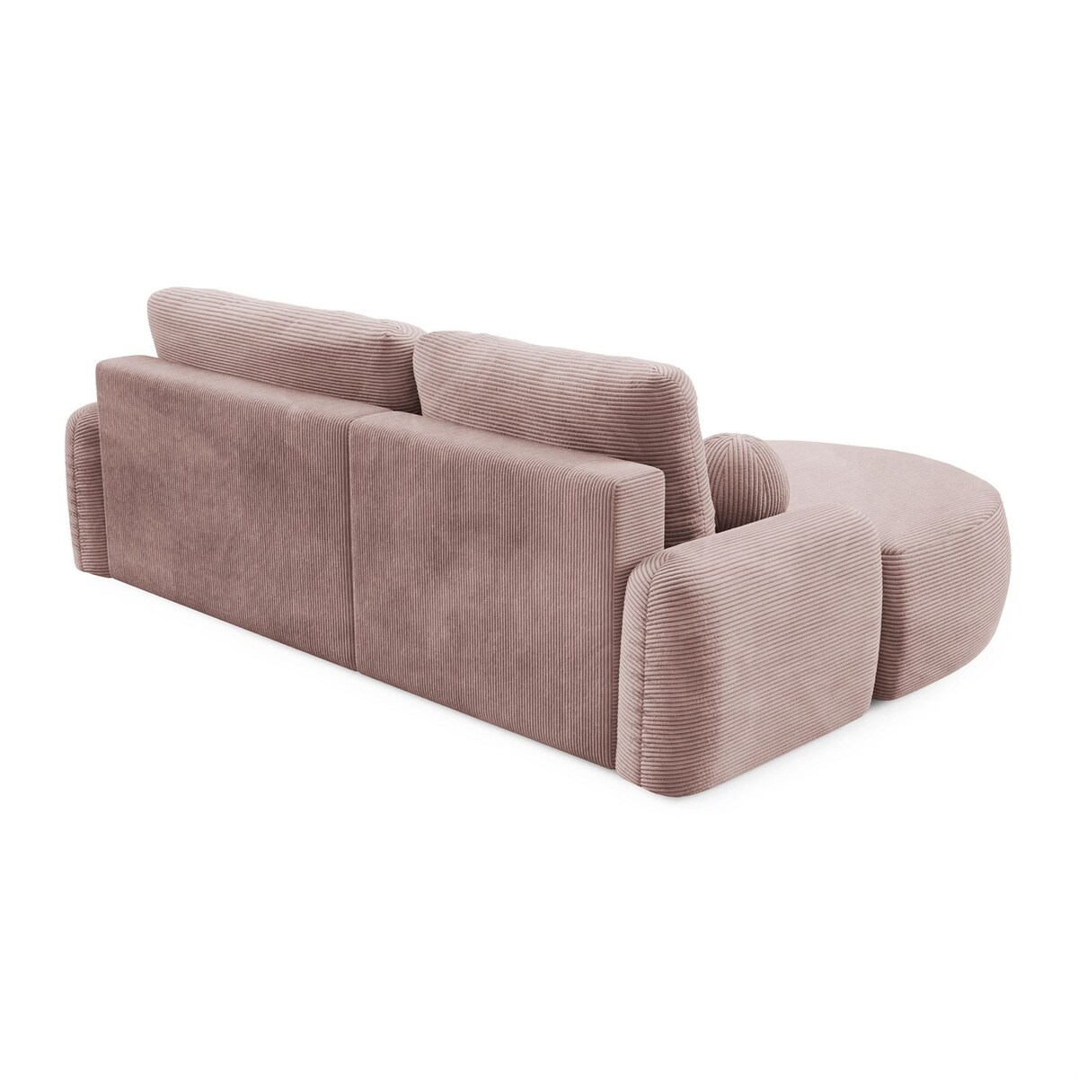 Zaokrąglony narożnik CLEO II z funkcją spania, wersja lewa, Poso 145