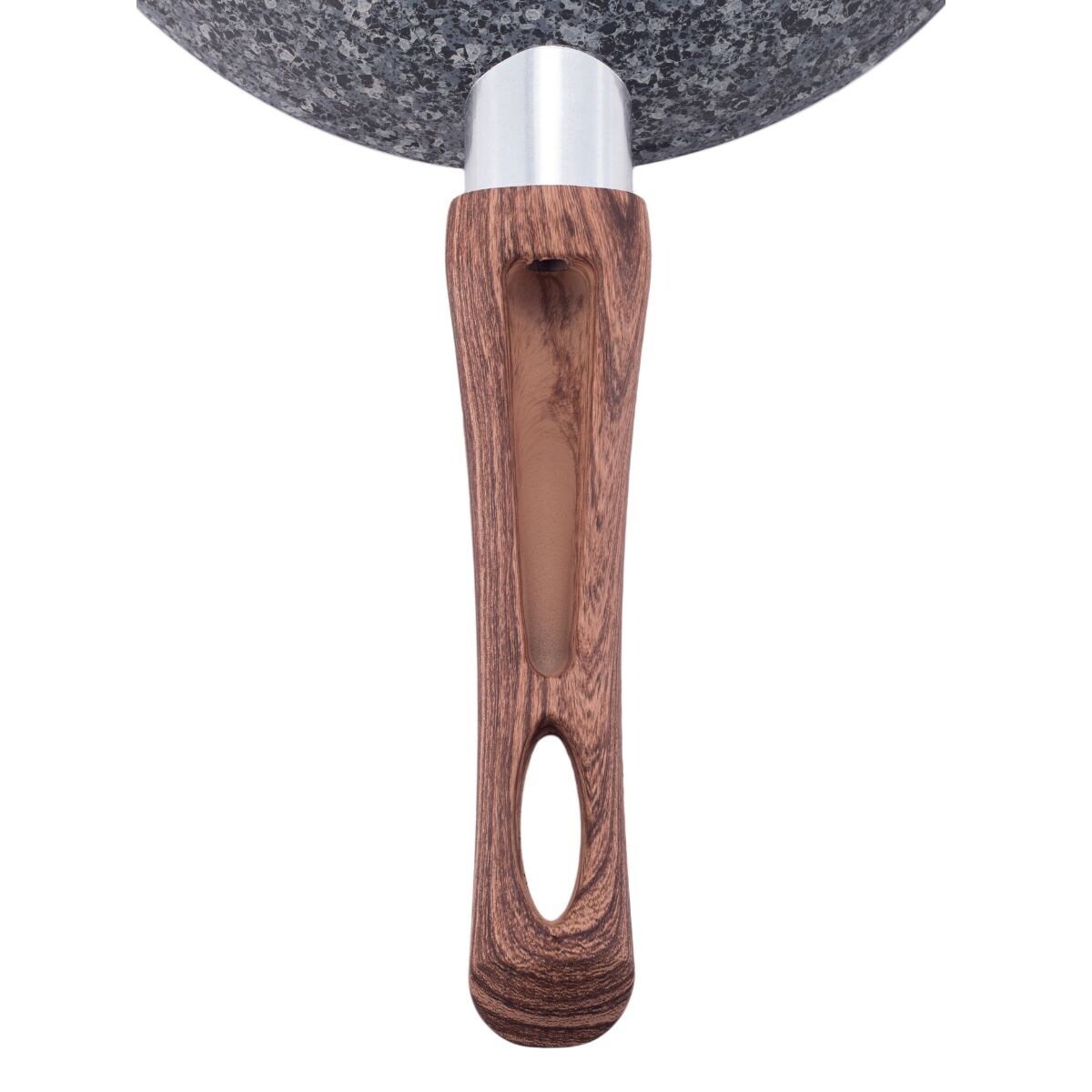 Patelnia granitowa głęboka wok 26cm indukcja KAMILLE