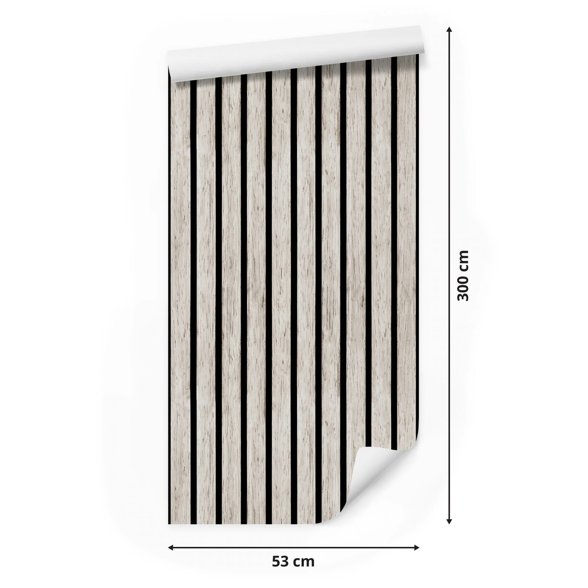 Tapeta Lamele Brzoza