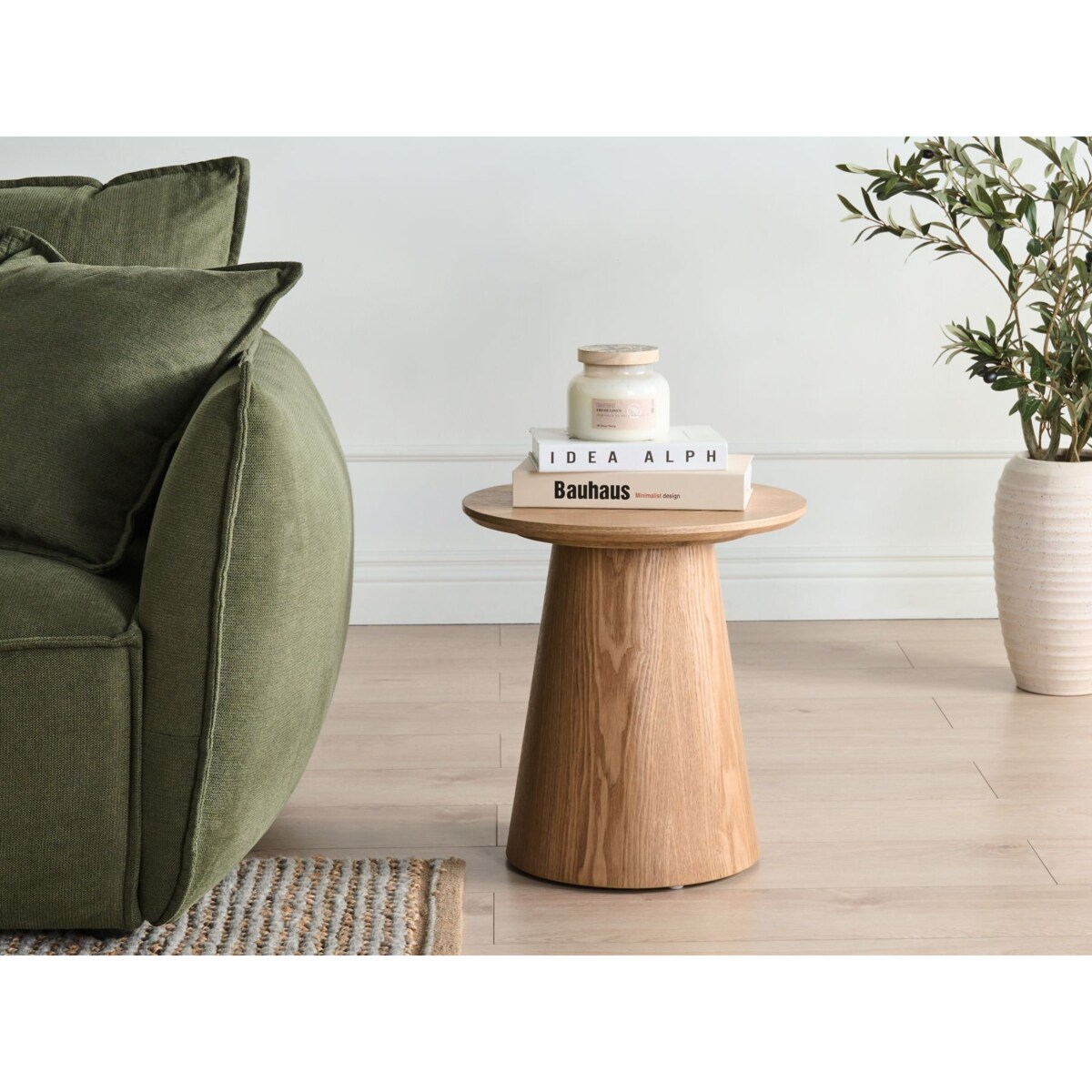 Stolik pomocniczy WENLOCK Jesion jasny