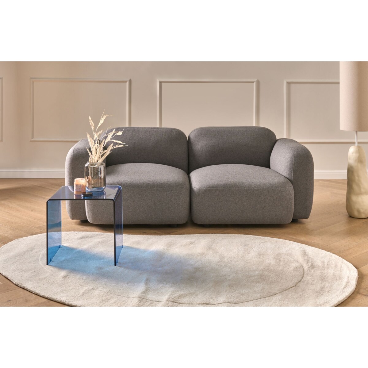 Sofa modułowa dla 3 osób AFOSS Szary