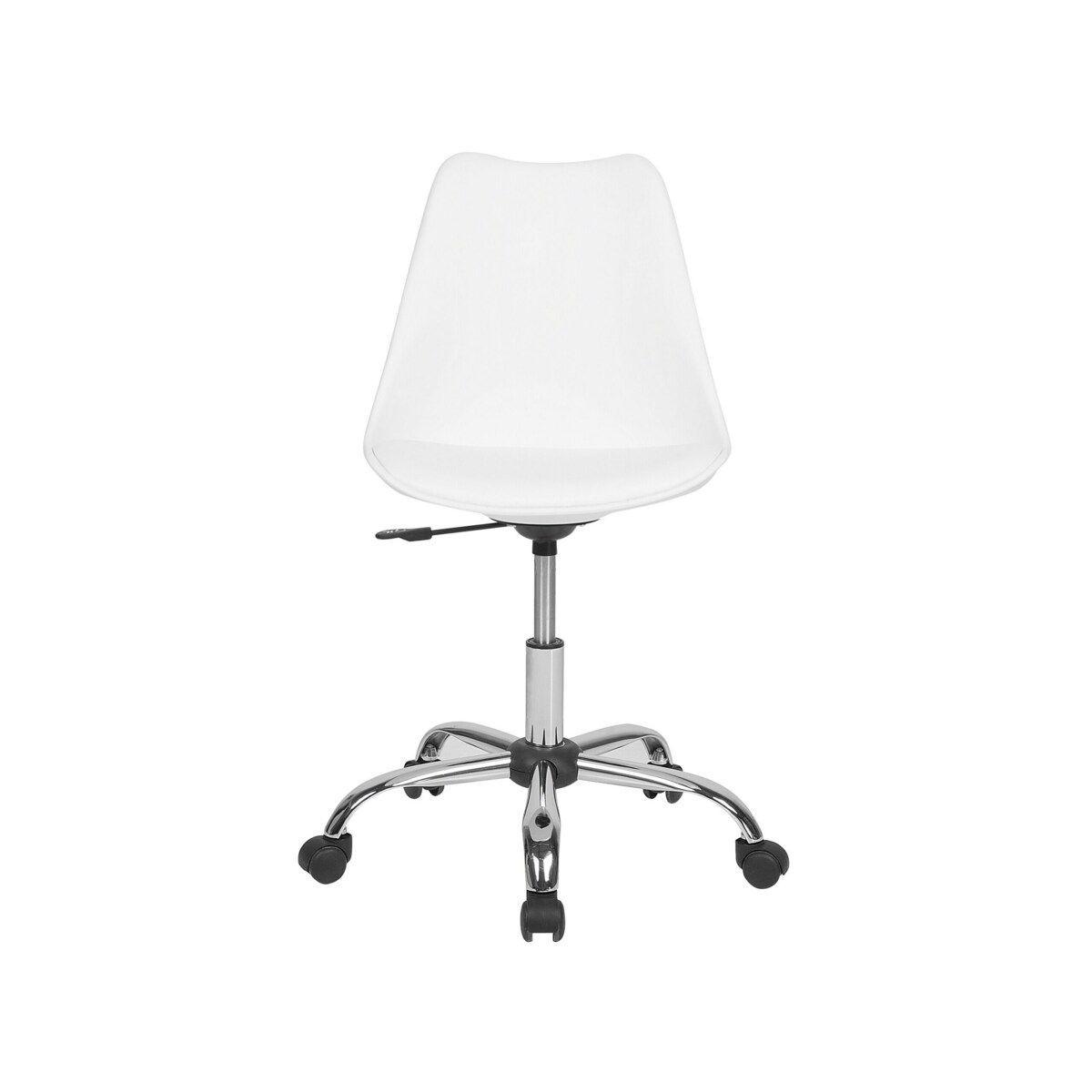 Krzesło biurowe regulowane ekoskóra białe DAKOTA II