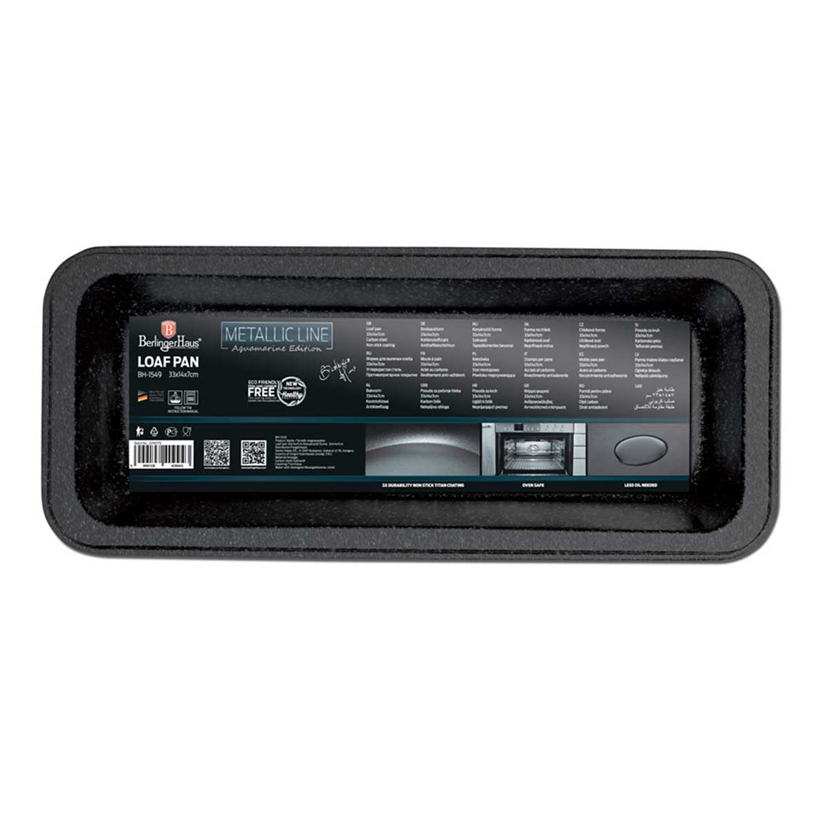 Berlinger Haus blacha do pieczenia 33x14cm Aquamarine BH1549