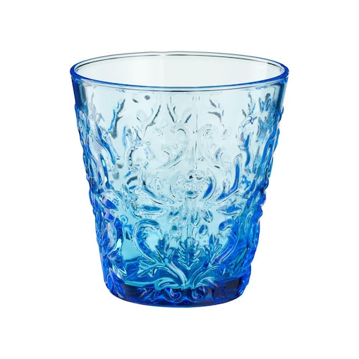 VILLA ITALIA Szklanka niebieska 270 ml 9 cm VERITA