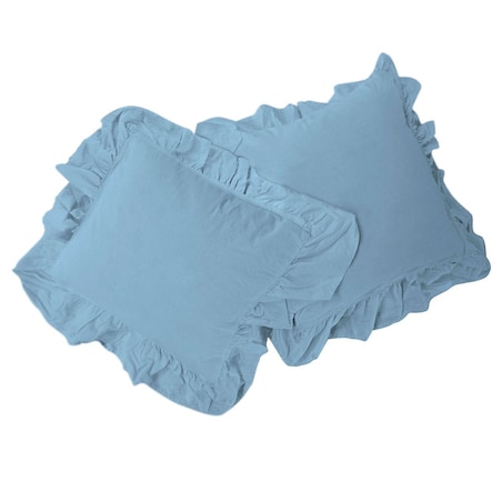 Pościel bawełniana 220x200 Stonewashed Exclusive, Niebieski